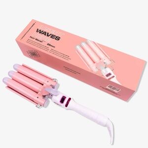 INH Insert Waves Here Triple Barrel Hair Waver BRAND NEW IN BOX